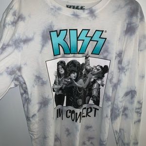 Retro Kiss concert Long Sleeve